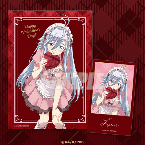 특제 카드&미니브로마이드 세트 레나 앞치마