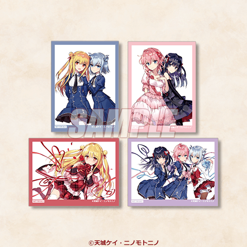 후반：메리다&엘리제 도트리슈 여학원 / 뮬&살라샤 사복 / 메리다 리본 / 엘리제&뮬&살라샤 리본