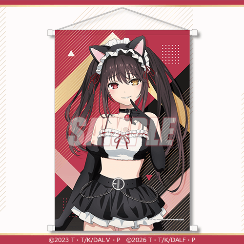 B2 태피스트리 토키사키 쿠루미 BLACK CAT