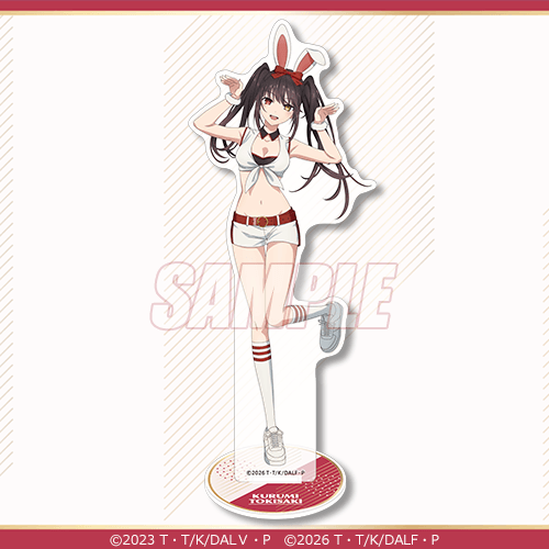 아크릴 스탠드 피규어 토키사키 쿠루미 WHITE BUNNY