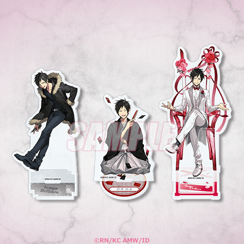 B상 아크릴 스탠드 피규어 세트