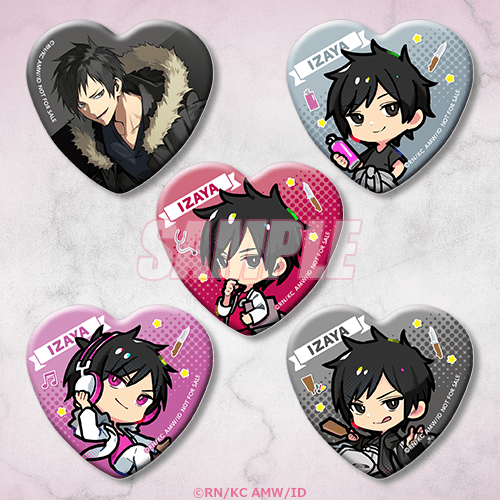 하트 캔뱃지 나이프 or 페인트(미니) or 닥터(미니) or 헤드폰(미니) or 일본풍(미니)