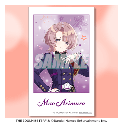 신규일러 미니브로마이드 아리무라 마오