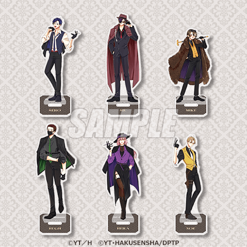 B상 아크릴 스탠드 피규어 풀세트