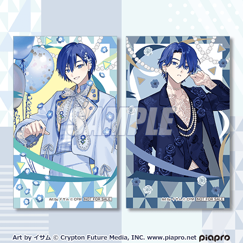 미니 브로마이드 KAITO 큐트 / KAITO 쿨