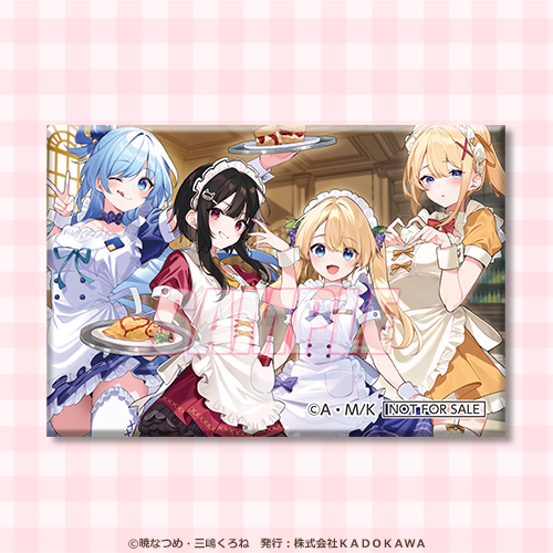 사각캔뱃지 메이드카페