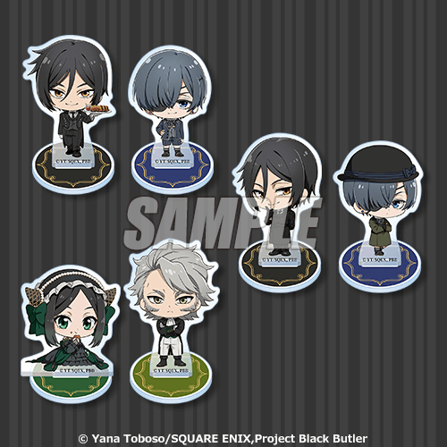 A상 치비 아크릴 스탠드 피규어 컴플리트 세트