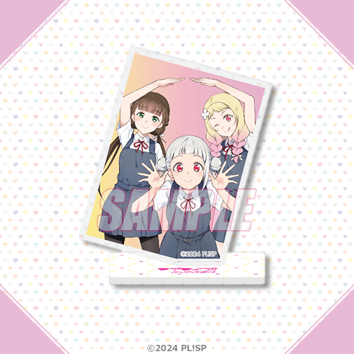 mini 아크릴 스탠드 치사토&키나코&나츠미 Ver.kila2 Life Comic