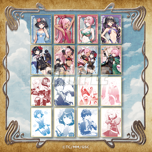 D상 미니색지 풀세트