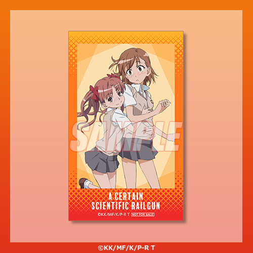 미니브로마이드 미사카 미코토＆시라이 쿠로코 A