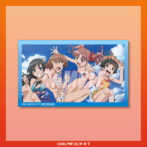 미니브로마이드 미사카 미코토＆시라이 쿠로코＆우이하루 카자리＆사텐 루이코 A