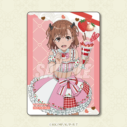 아크릴카드 딸기 파르페 드레스 Ver.