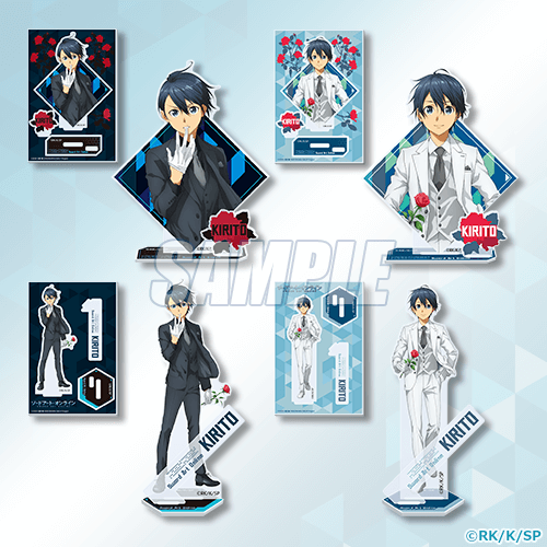 B상 아크릴 피규어 컴플리트 세트