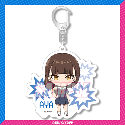 아크릴 키홀더 Aya 미니 캐릭 A