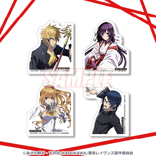 스티커 츠치미카도 하루토라 / 츠치미카도 나츠메 / 쿠라하시 쿄코 / 모모에 텐마