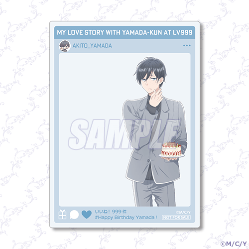 SNS 느낌 아크릴 카드 케이크